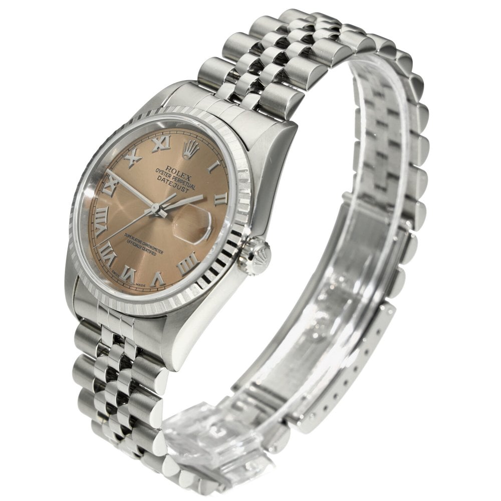 Datejust 16220 - Copper Roman Dial - 2002