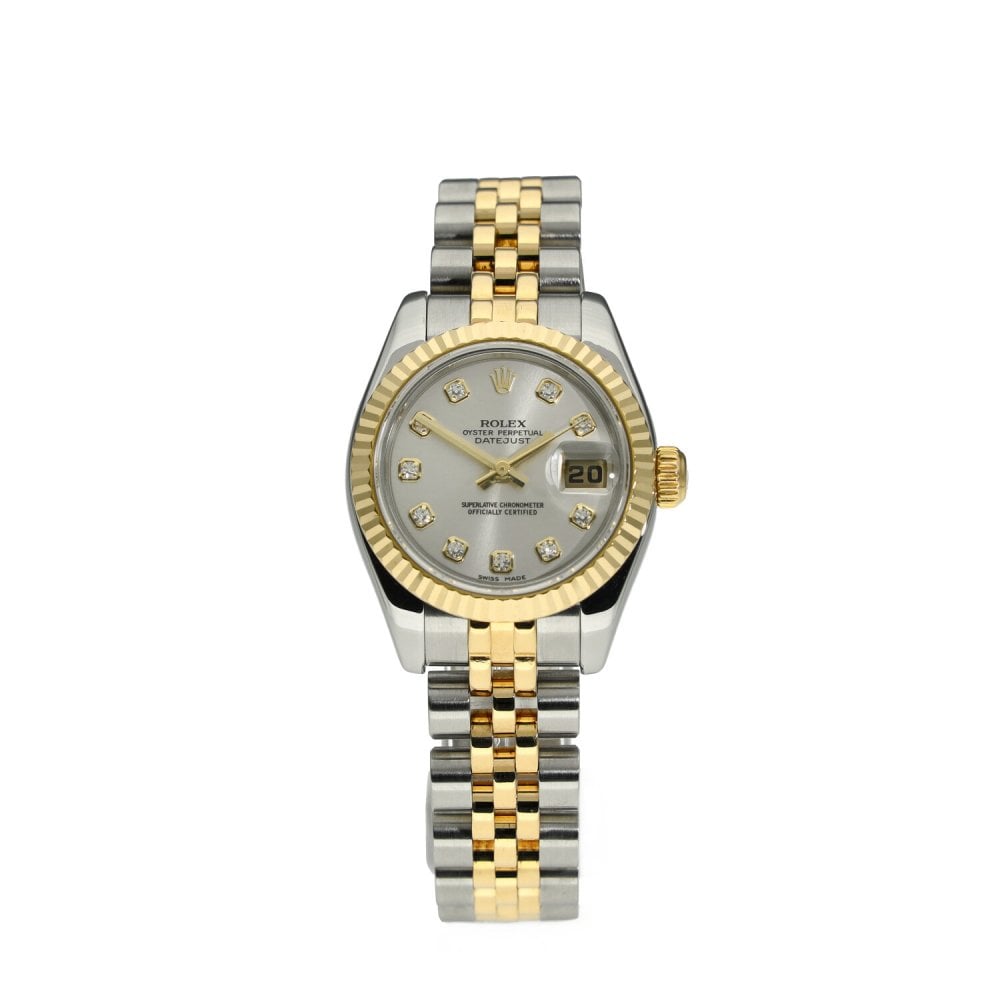 Datejust 179173 - Silver Diamond Dial - 2005