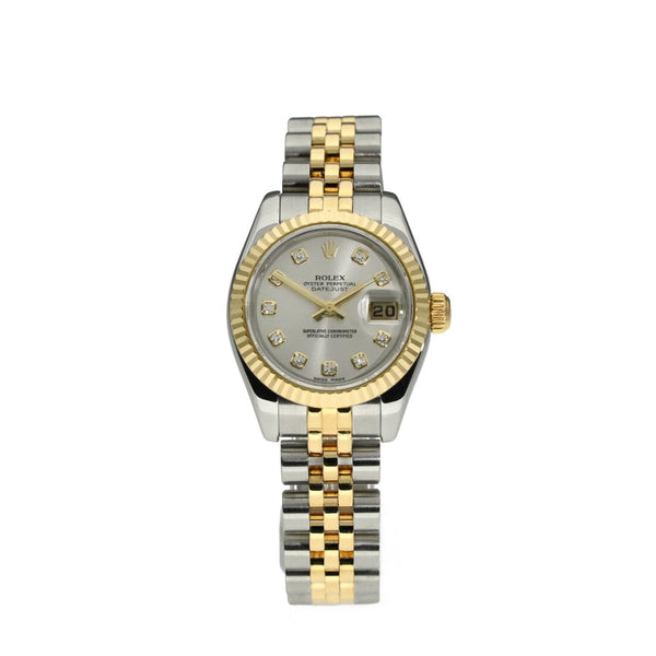 Datejust 179173 - Silver Diamond Dial - 2005