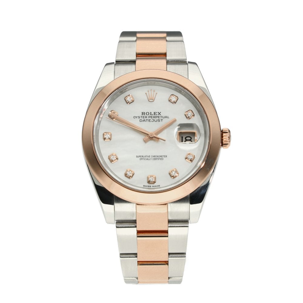 Datejust 41 126301 - Gents Watch - MOP Diamond Dial - 2018
