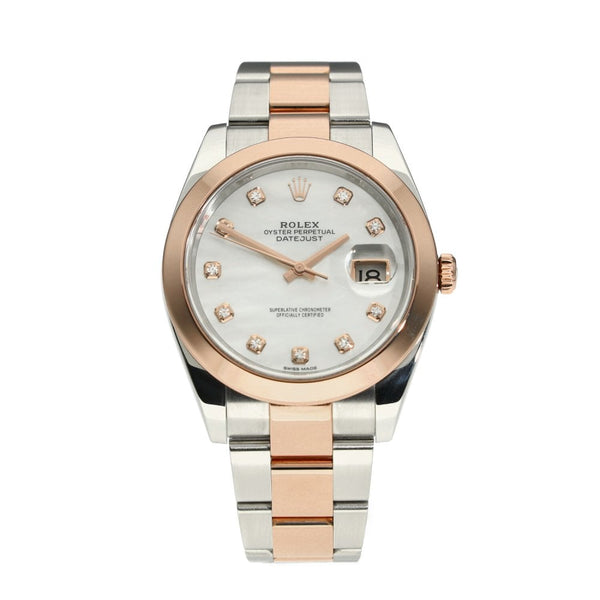 Datejust 41 126301 - Gents Watch - MOP Diamond Dial - 2018