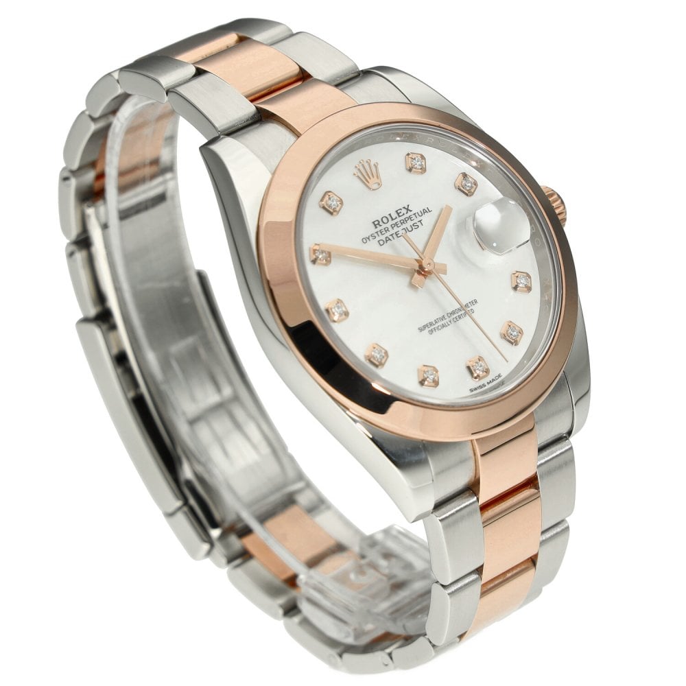 Datejust 41 126301 - Gents Watch - MOP Diamond Dial - 2018