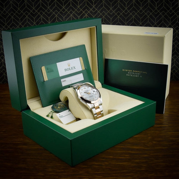Datejust 41 126301 - Gents Watch - MOP Diamond Dial - 2018