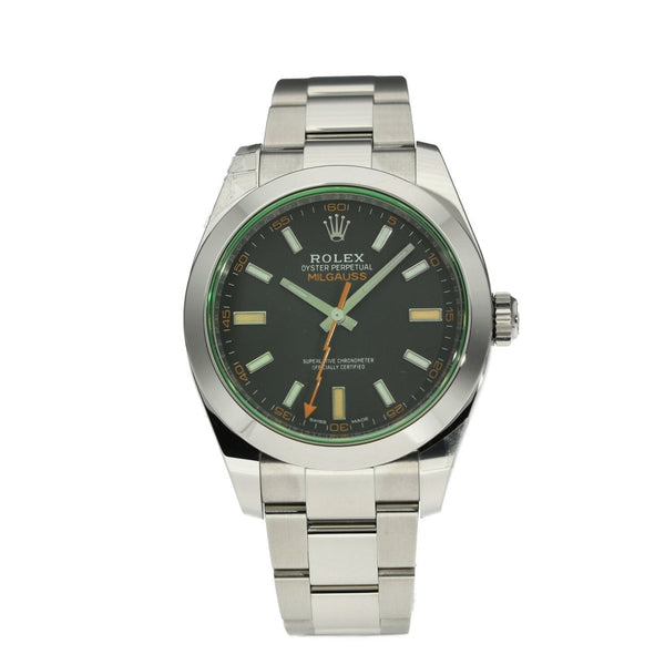 Milguass 116400GV - Mens Watch - Green Tint Glass - 2022