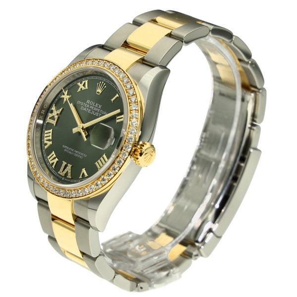 Datejust 126283RBR - Green Dial - Diamond Bezel - 2021