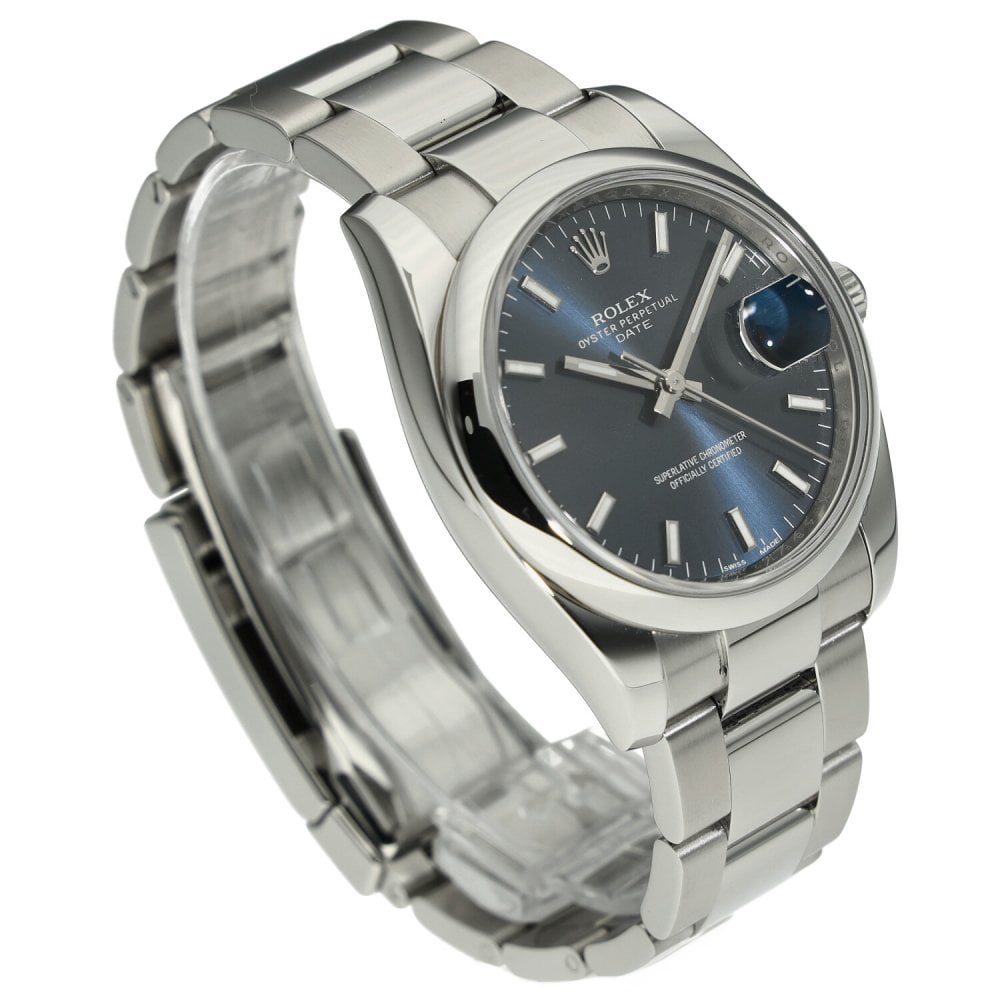Date 115200 - Gents Watch - Blue Dial - 2015