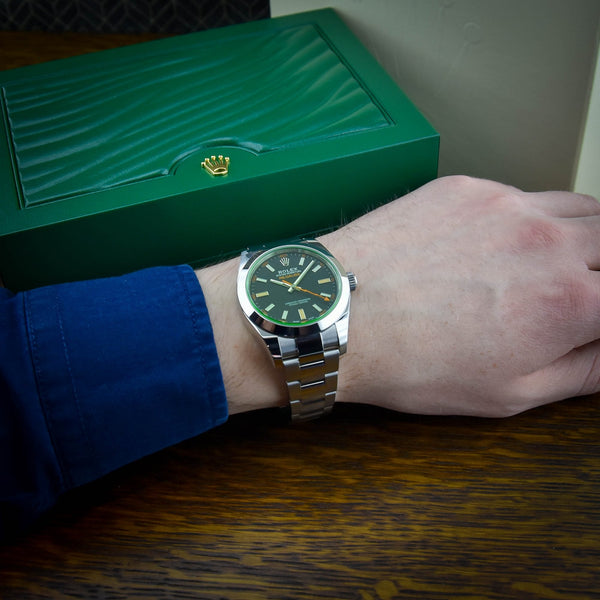 Milguass 116400GV - Mens Watch - Green Tint Glass - 2022