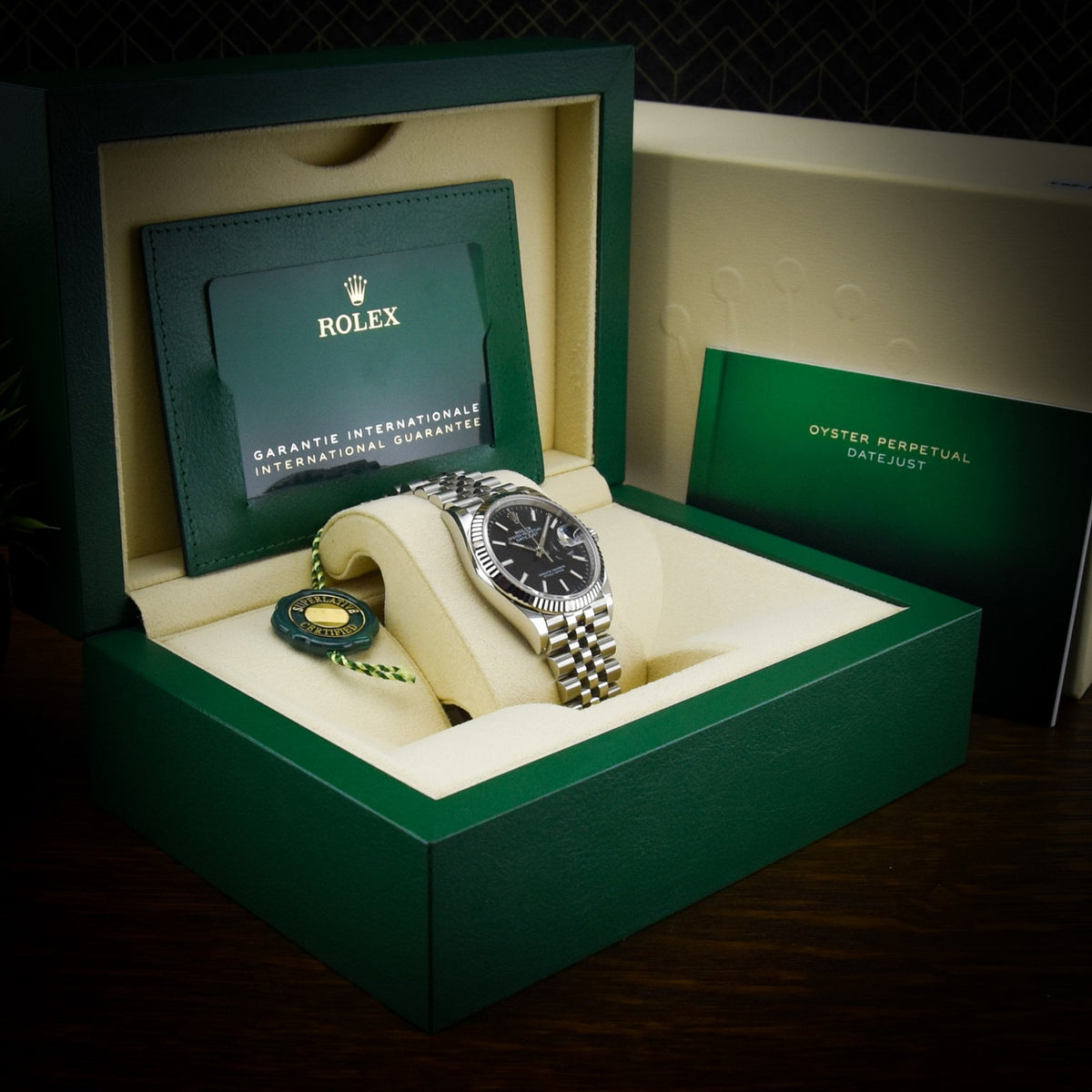 Datejust 126234 - Gents Watch - Black Dial - 2022