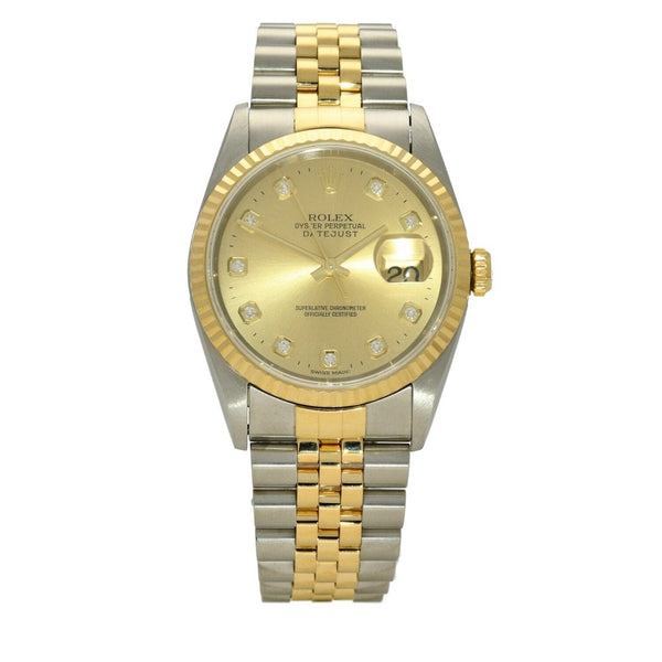 Datejust 16233 - Gents Watch - Diamond Dial - 1995