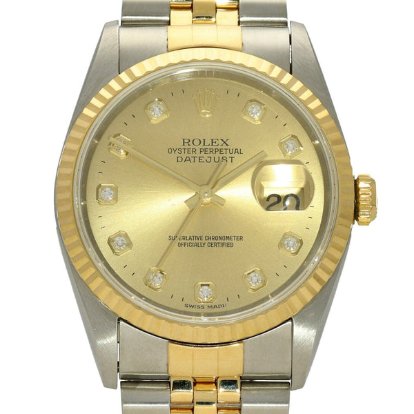 Datejust 16233 - Gents Watch - Diamond Dial - 1995