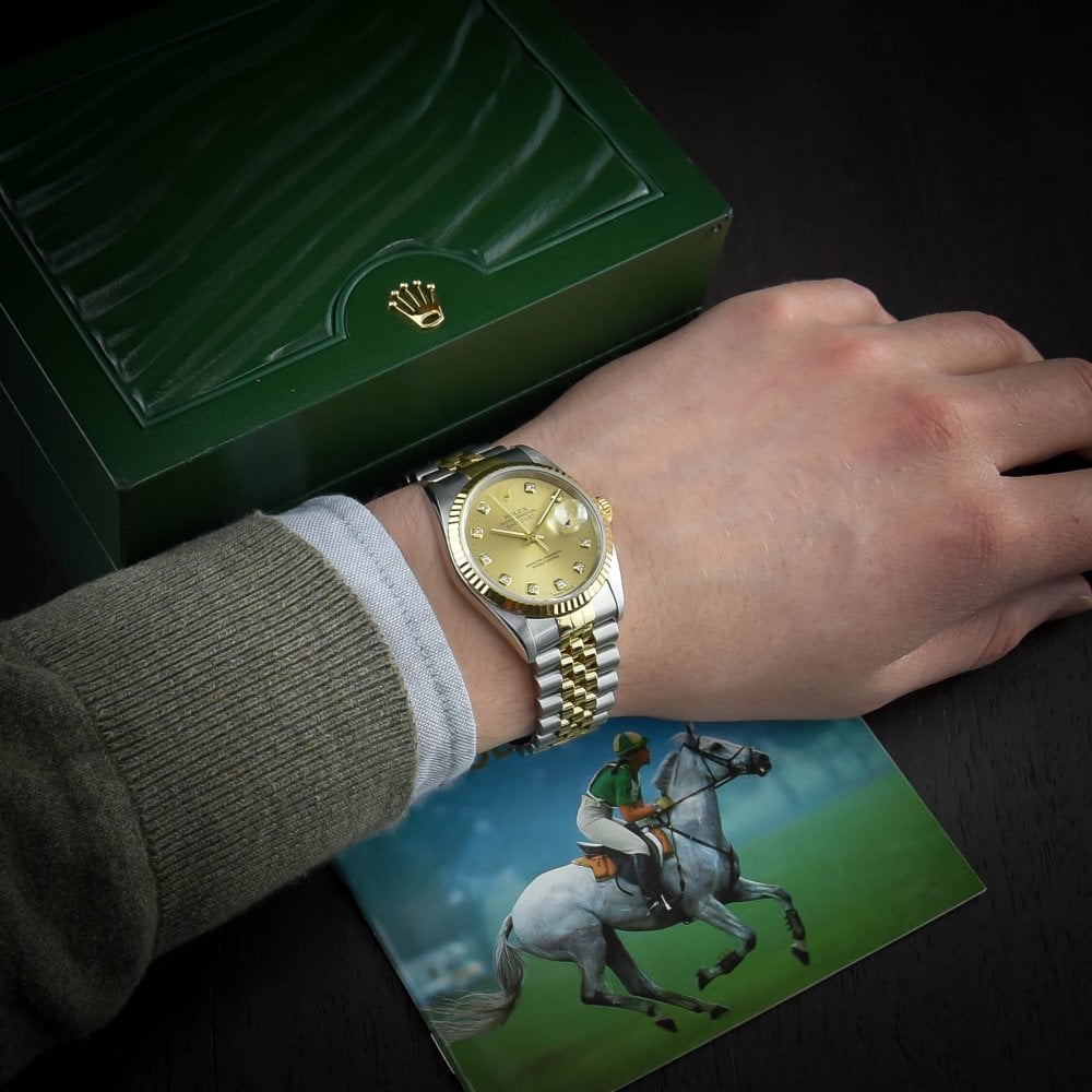 Datejust 16233 - Gents Watch - Diamond Dial - 1995