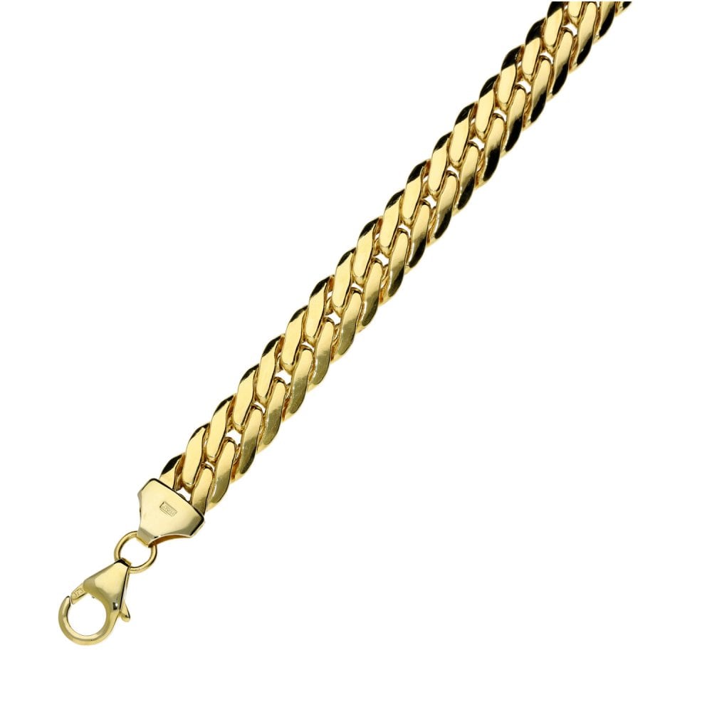 Ladies 9ct Yellow Gold 19" Snake Link Chain - 16.4g
