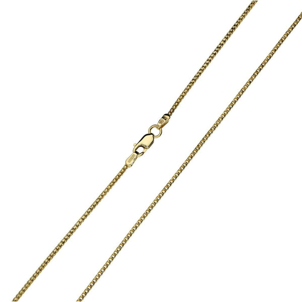 Ladies 9ct Yellow Gold 20" Fine Box Link Chain - 4.3g