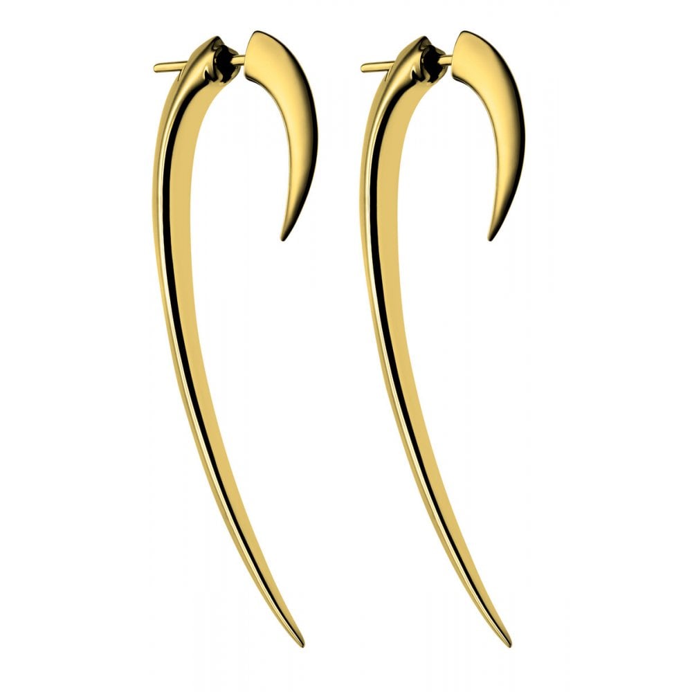 Hook Size 2 Earrings - Yellow Gold Vermeil