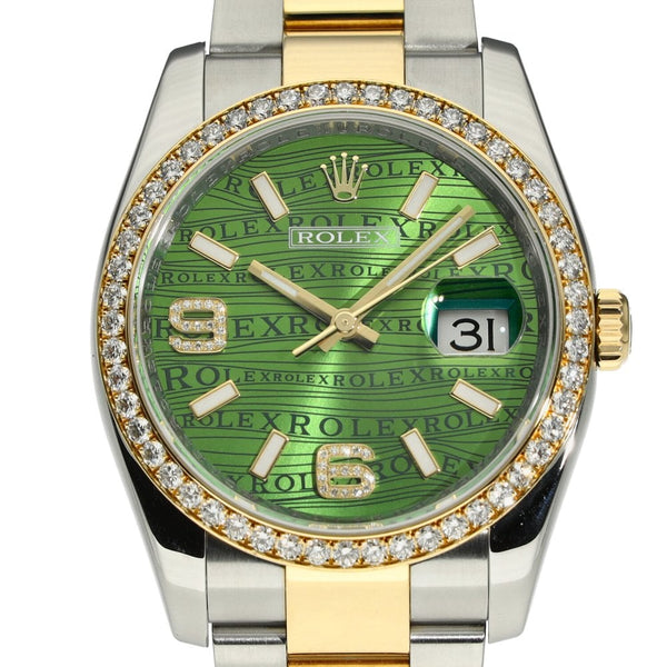 Datejust 116243 - Mens Watch - Green Dial - 2014