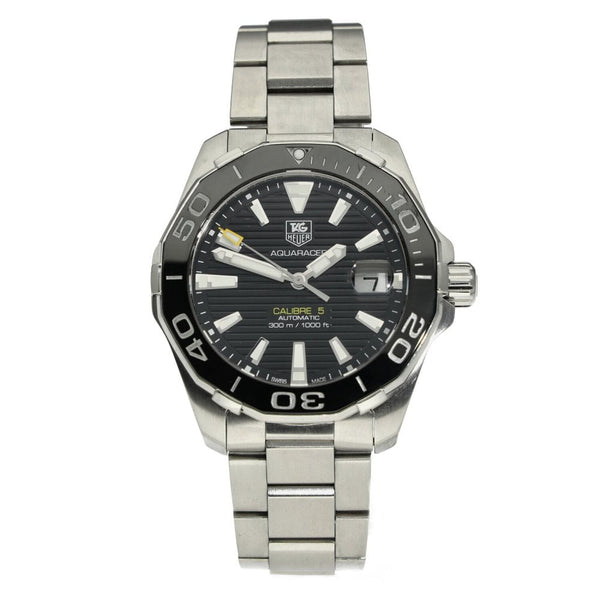 Aquaracer WAY211A - Mens Watch - Black Dial - 2017