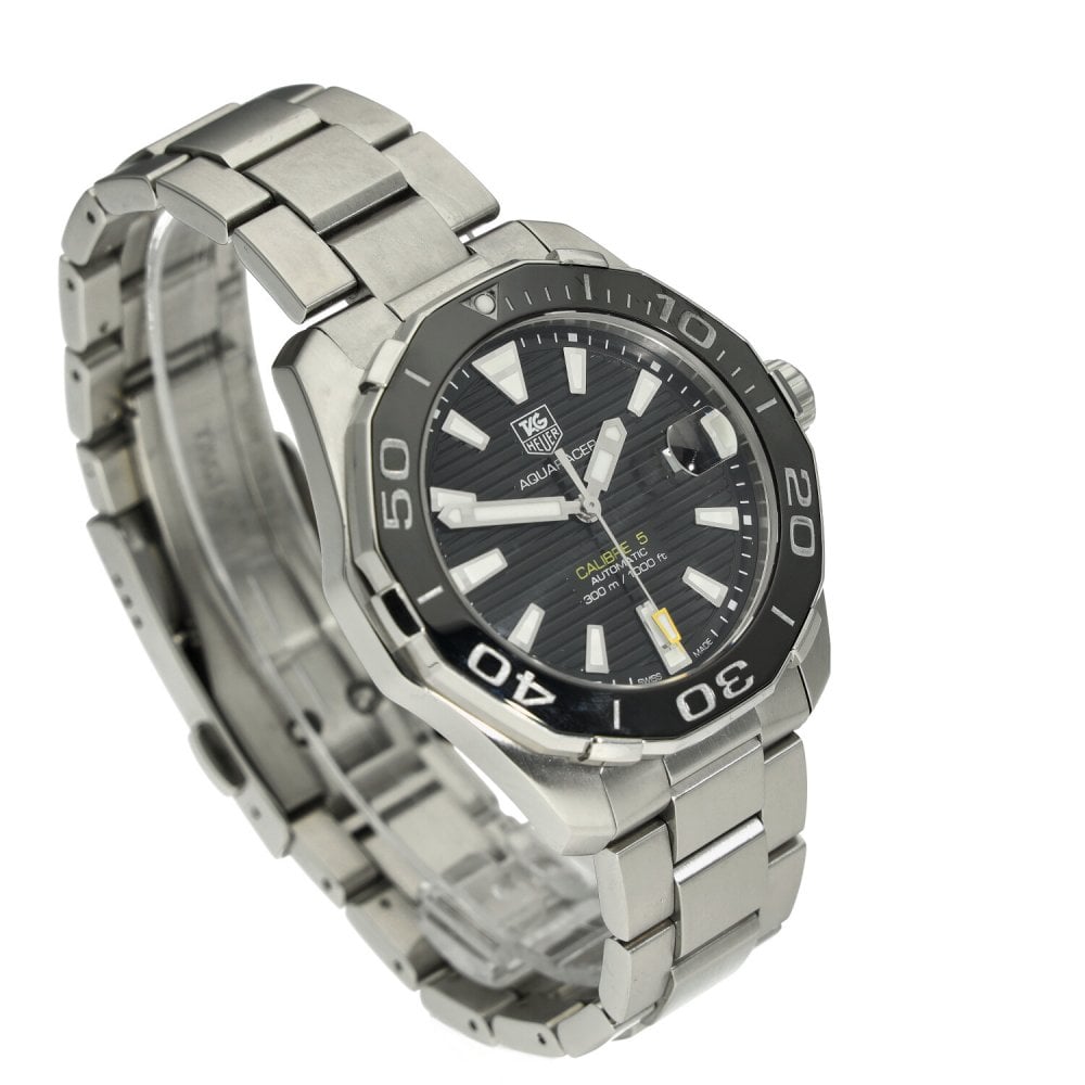 Aquaracer WAY211A - Mens Watch - Black Dial - 2017
