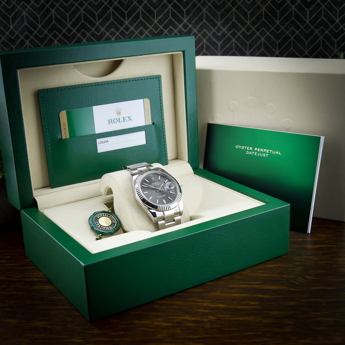 Datejust 41 126334 - Rhodium Dial - 2018