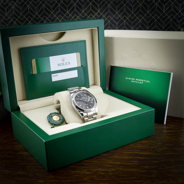 Datejust 41 126334 - Rhodium Dial - 2018