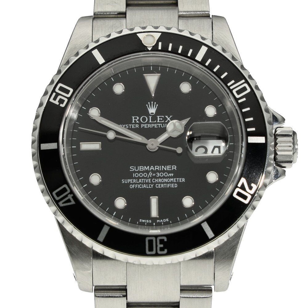 Submariner 16610 - Black Dial - 2002