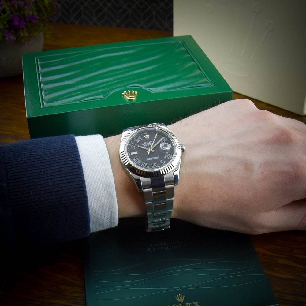 Datejust II 116334 - Grey Dial - 2016
