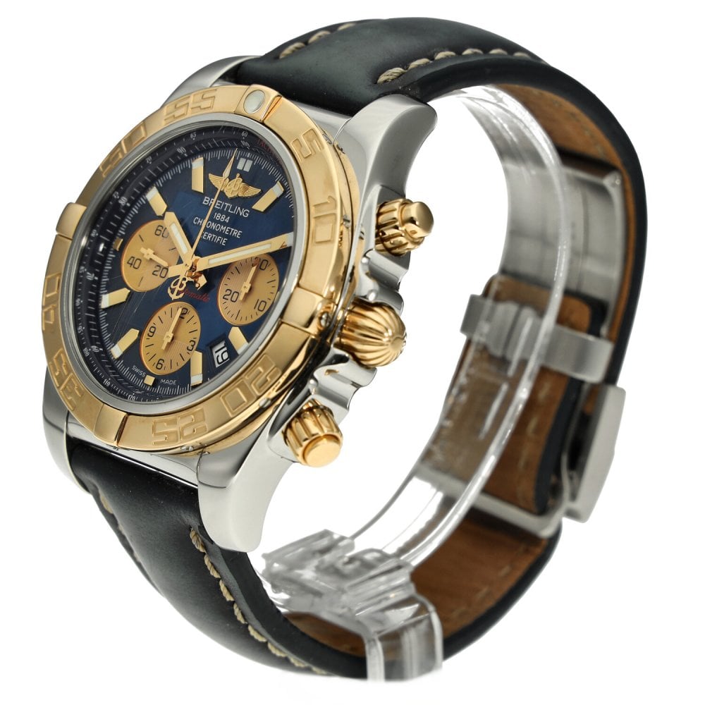Chronomat CB0110 - Gents Watch - Leather Strap - 2018