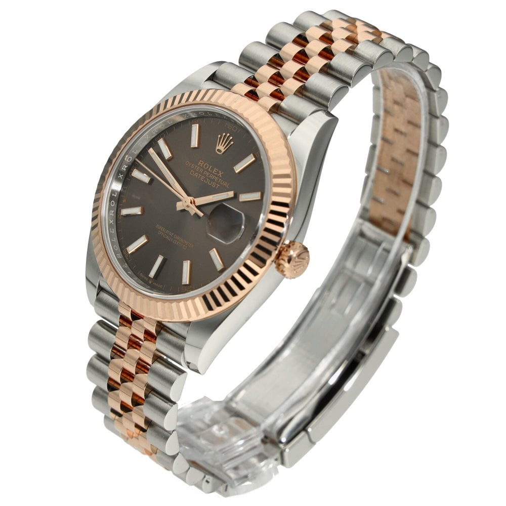Datejust 41 126331 - Gents Watch - Chocolate Dial - 2022