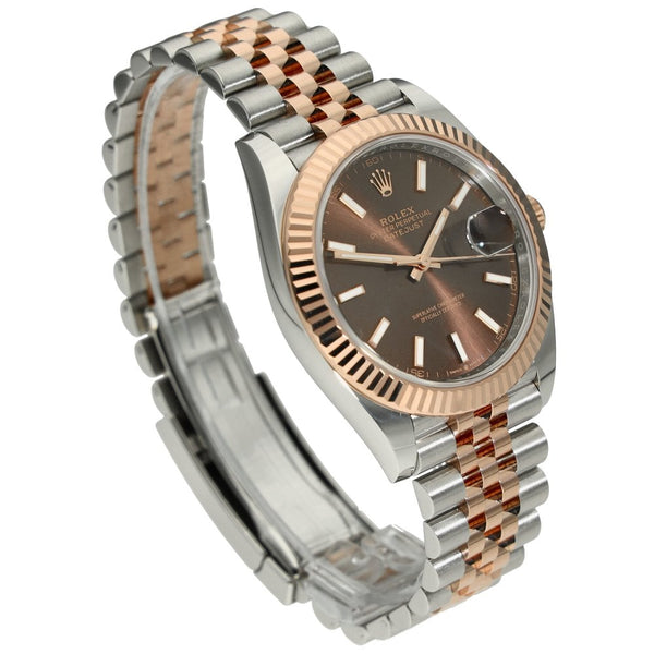 Datejust 41 126331 - Gents Watch - Chocolate Dial - 2022