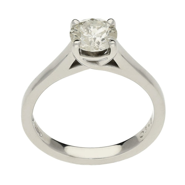 Ladies 18ct White Gold 1.10ct Diamond Engagement Ring