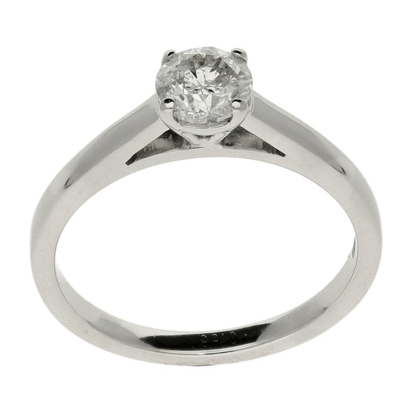 Ladies 18ct White Gold Diamond Engagement Ring - 0.66ct