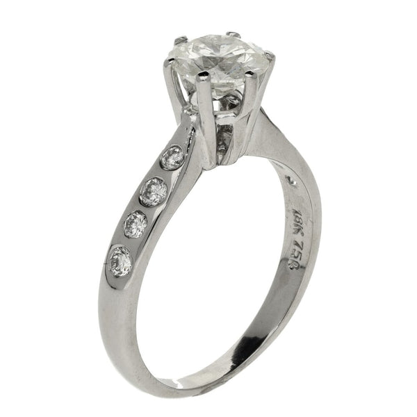 Ladies 18ct White Gold 1.33ct Diamond Engagement Ring