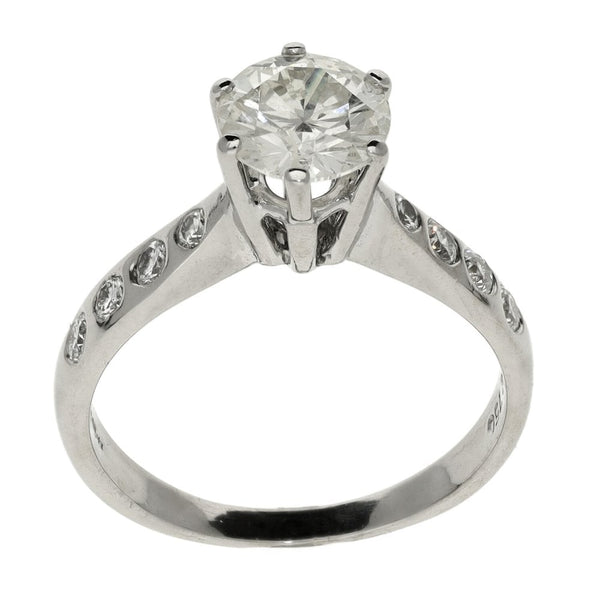 Ladies 18ct White Gold 1.33ct Diamond Engagement Ring