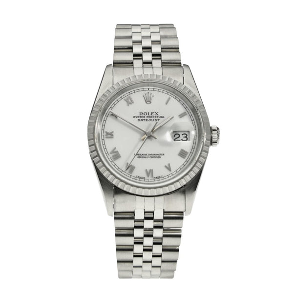 Datejust 16220 - Gents Watch - White Dial - 1998