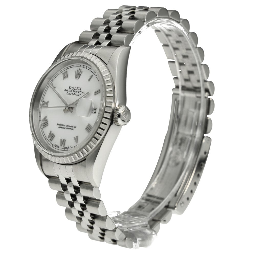 Datejust 16220 - Gents Watch - White Dial - 1998