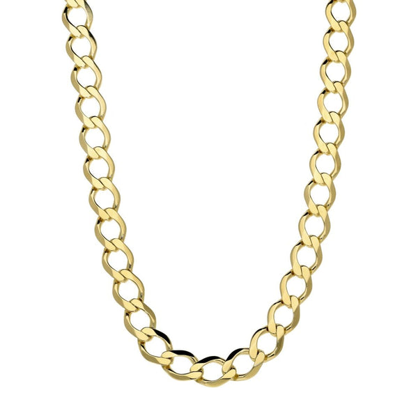 9ct Yellow Gold 21" Curb Chain - 16.7g