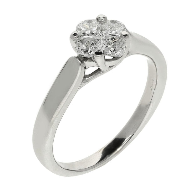 Ladies 18ct White Gold Diamond Engagement Ring - 0.50ct