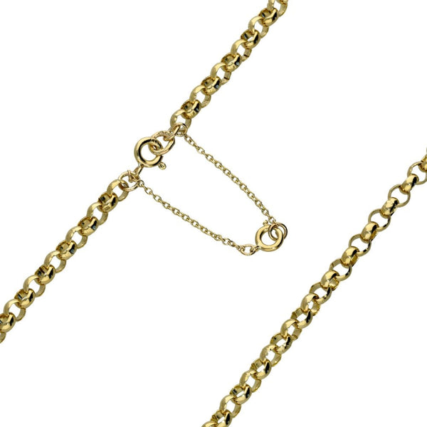 9ct Yellow Gold 24" Belcher Chain - 24.5g