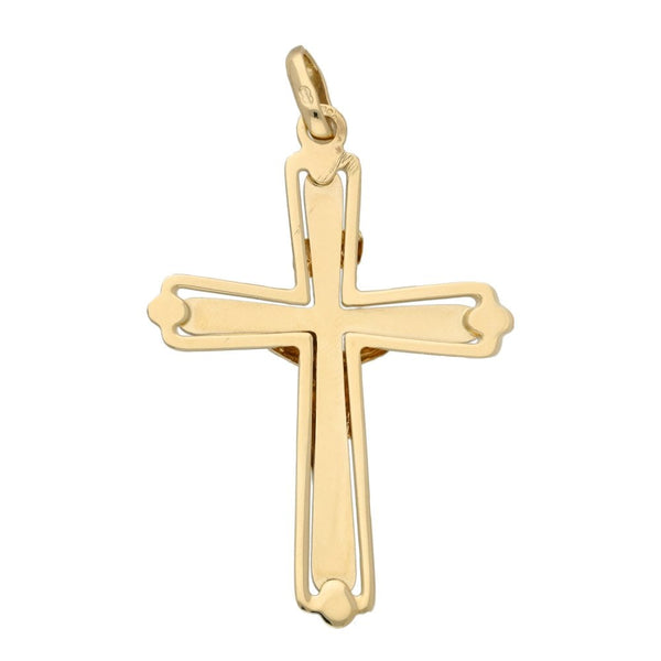 9ct Yellow Gold Large Crucifix - 3.1g