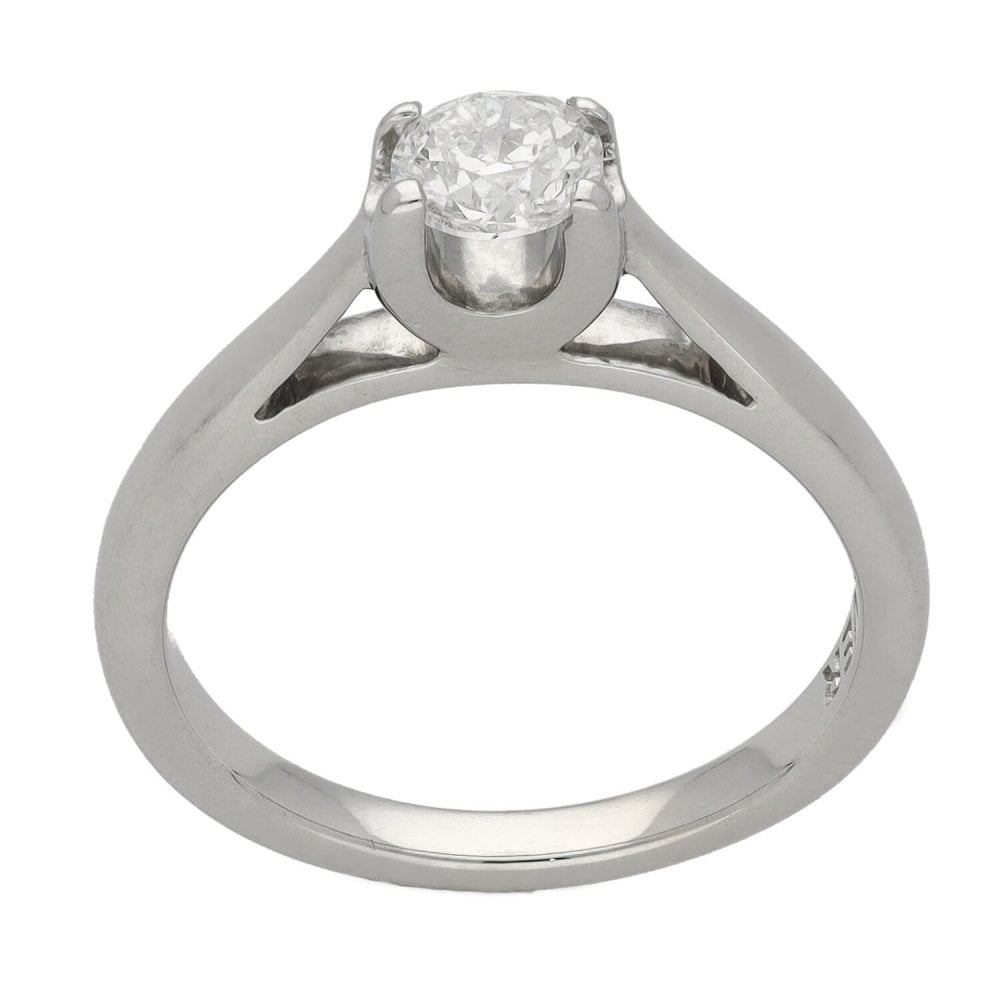 18ct White Gold Forever Diamond Engagement Ring - 0.40ct