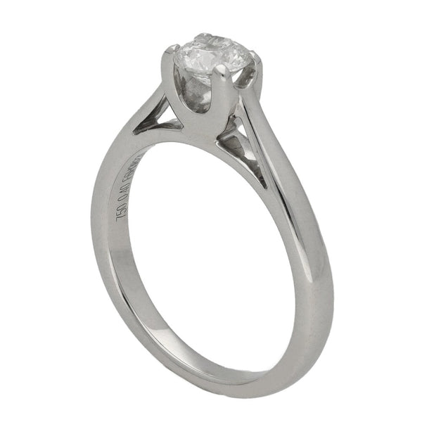 18ct White Gold Forever Diamond Engagement Ring - 0.40ct