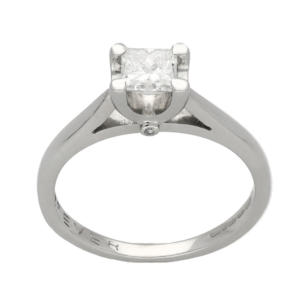18ct White Gold Forever Diamond Engagement Ring - 0.50ct