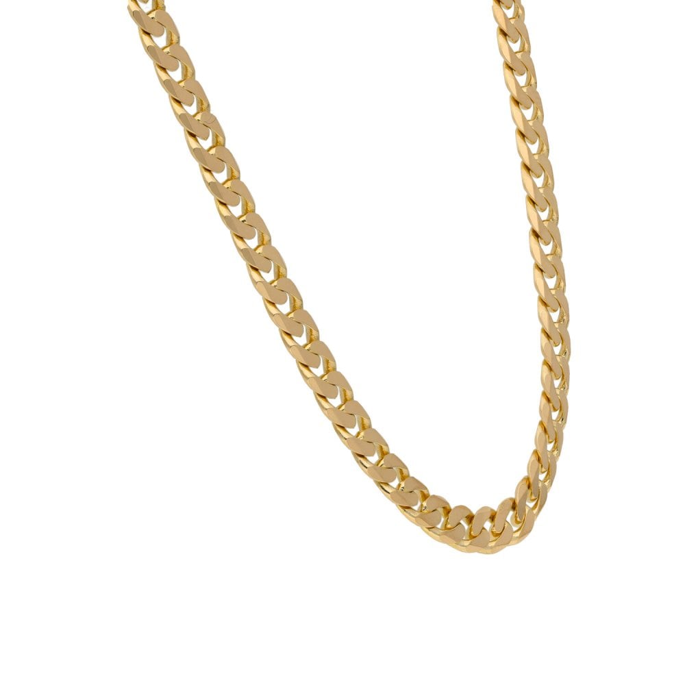 9ct Yellow Gold 20" Curb Chain - 26.6g