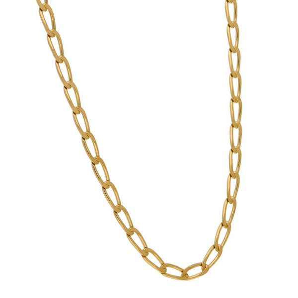 9ct Yellow Gold 28" Curb Chain - 13.6g