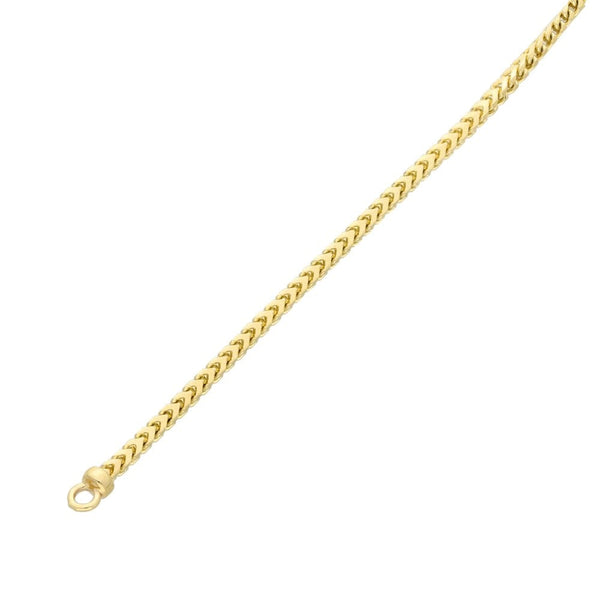 Ladies 9ct Yellow Gold 7.5" Spiga Bracelet - 7.0g