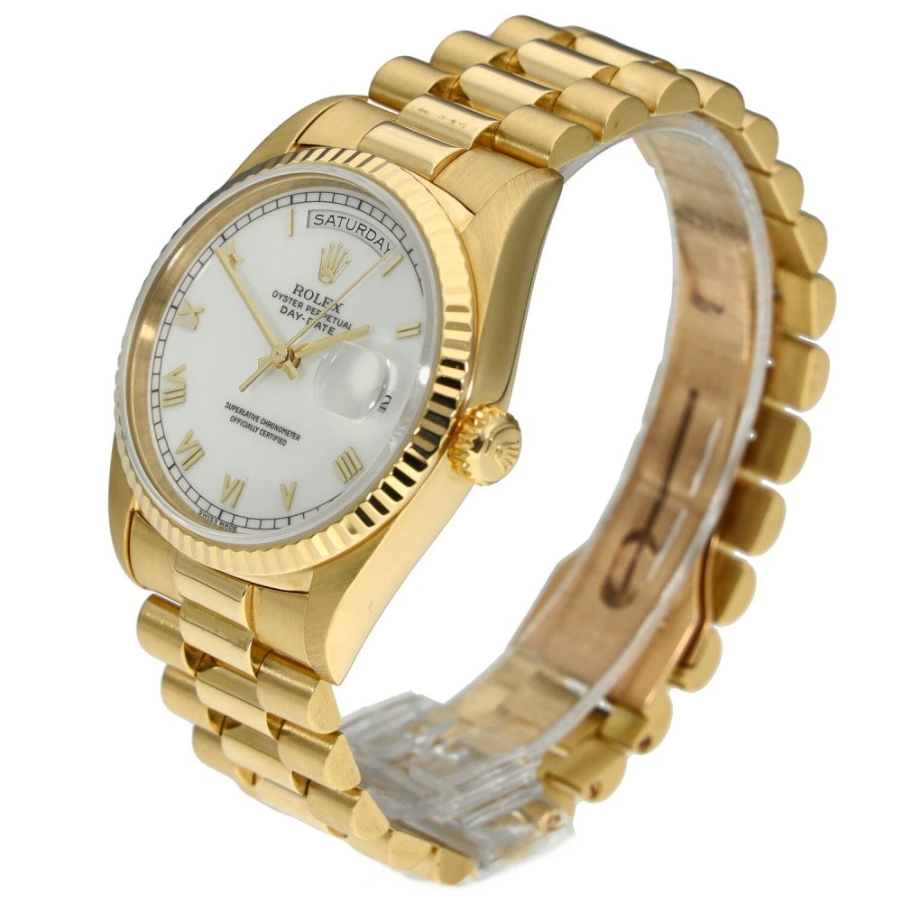 Day-Date 18238 - Gold Watch - Mens Watch - 2000