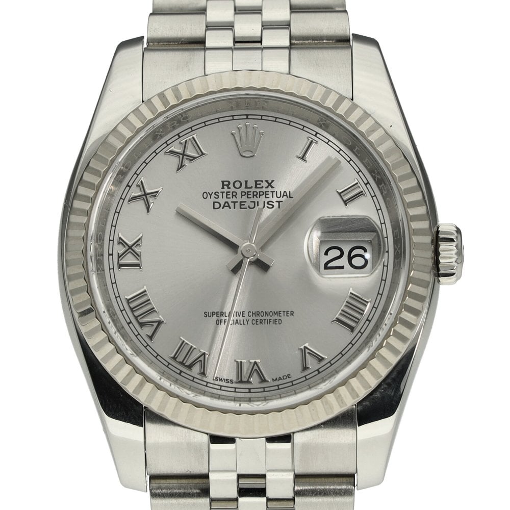 Datejust 116234 - Mens Watch - Silver Dial - 2018