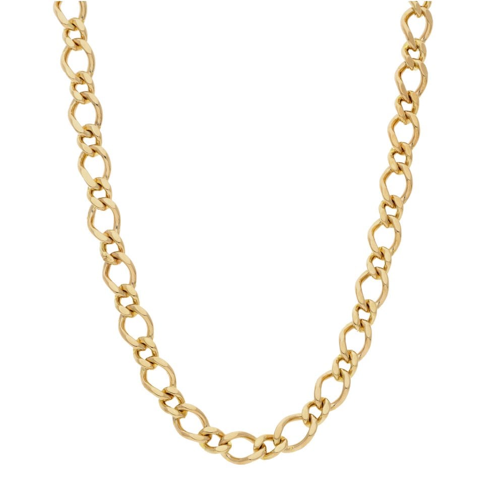 9ct Yellow Gold 20" Curb Link Chain - 27.4g
