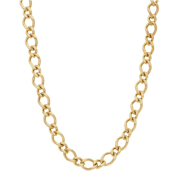 9ct Yellow Gold 20" Curb Link Chain - 27.4g