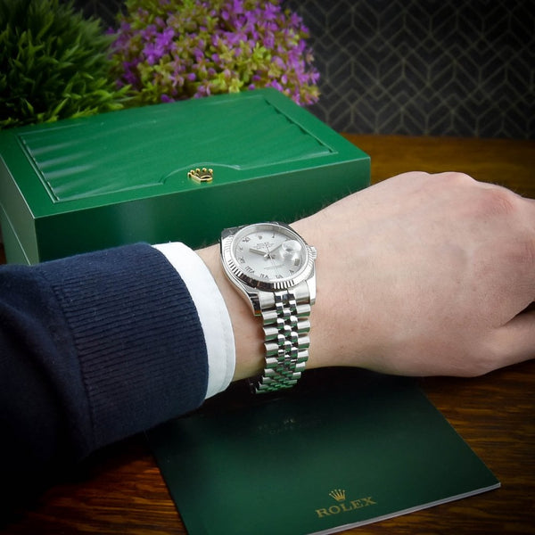 Datejust 116234 - Mens Watch - Silver Dial - 2018