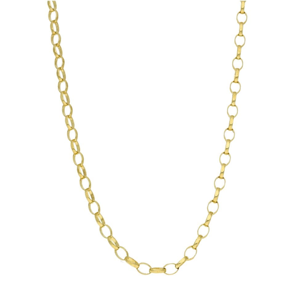 9ct Yellow Gold 18" Belcher Chain - 5.3g